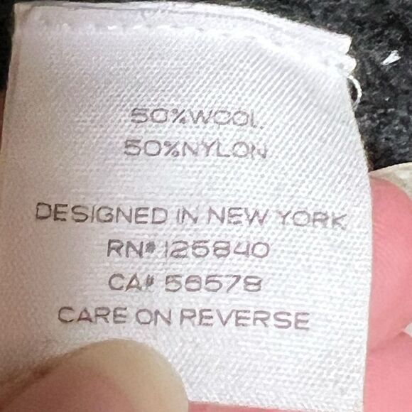 INTERMIX
Gina Zip-Up Grey Fit and Flare Chunky Cable Knit Wool Cardigan Sz S - Picture 6 of 7